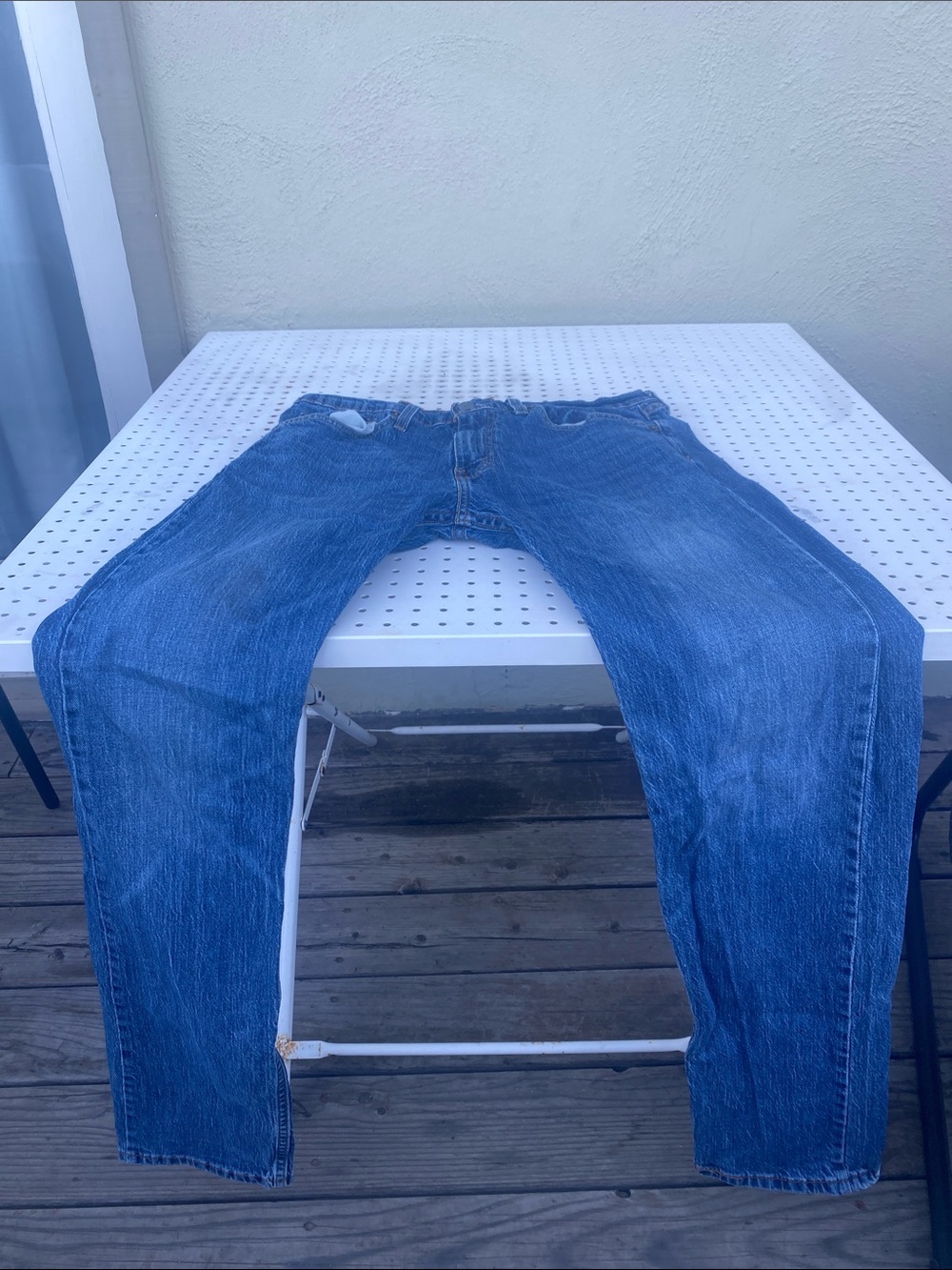Levi's Men's Straight Blue Denim Jeans